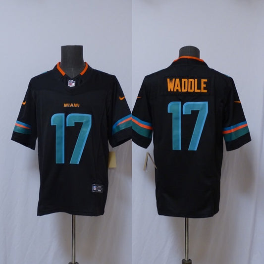 Miami Dolphins #17 Jaylen Waddle Dolphins 5 Edition