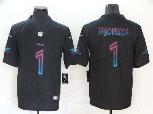 Miami Dolphins #1 Tua Tagovailoa City Edition 988