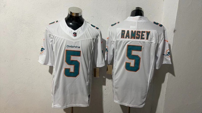 Miami Dolphins #5 Jalen Ramsey Style 2