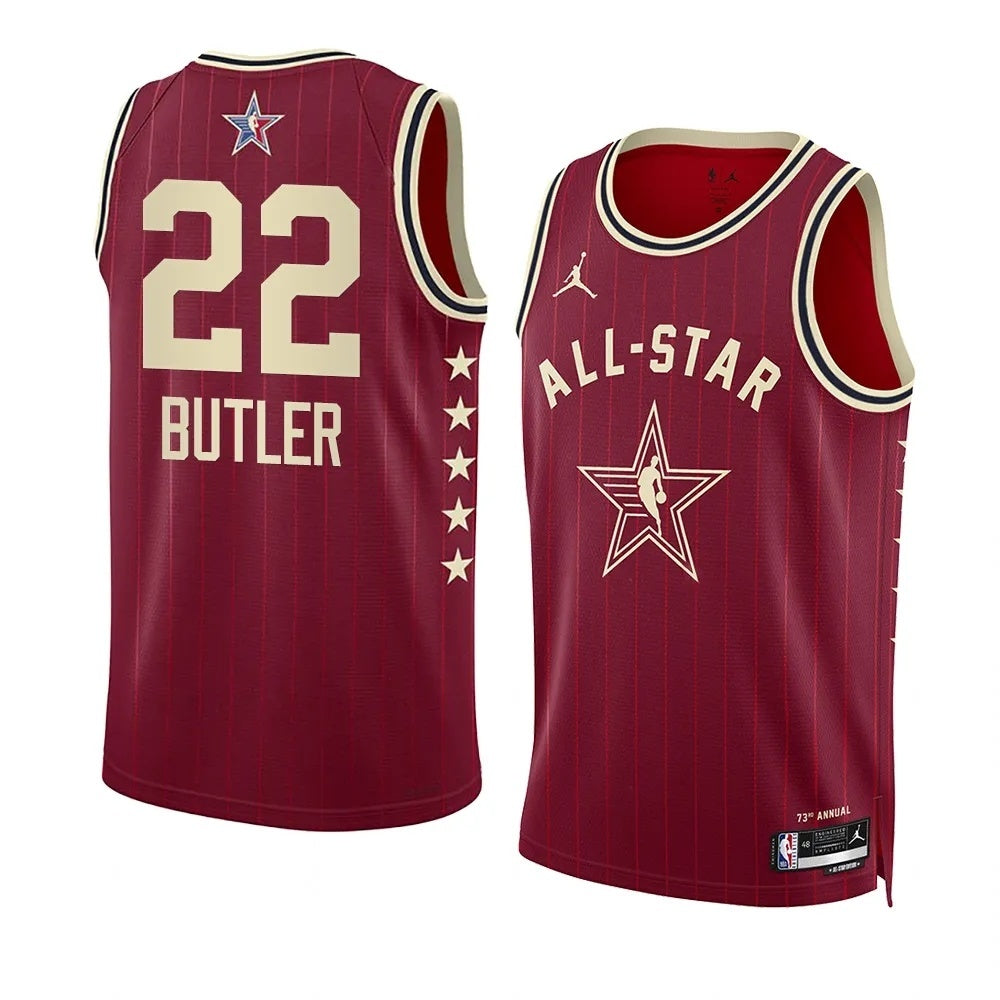 Miami Heat #22 Jimmy Butler 2024 NBA All-Star Swingman Jersey Style 1