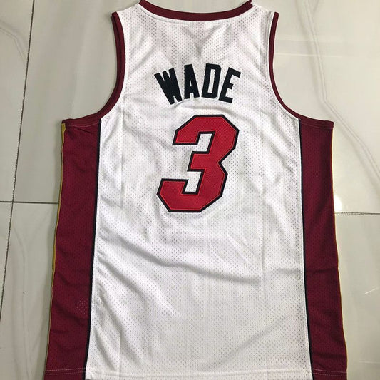 Miami Heat #3 Dwyane Wade 2005-06 authentic jersey white with trophy (xs-xxl) Style 1