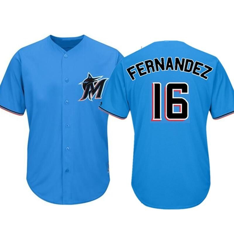 Miami Marlins #16 Jose Fernandez Style 1