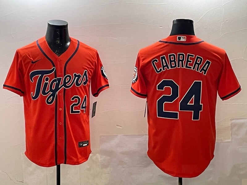 Miami Marlins #24 Miguel Cabrera Tigers Fan Edition