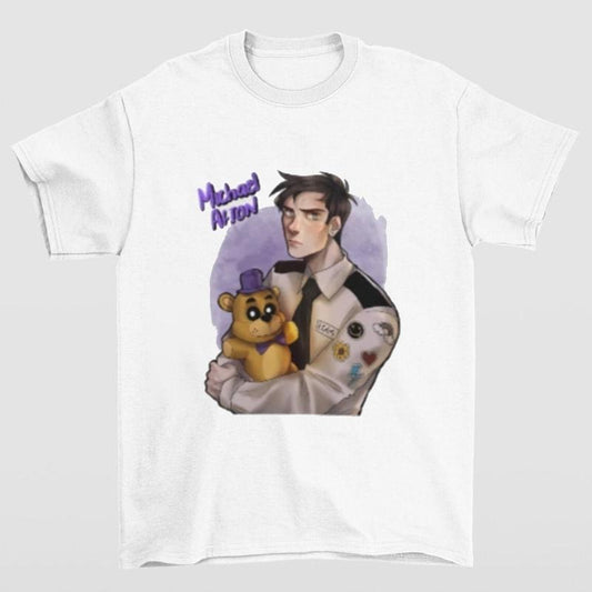 Michael Afton Classic Graphic Tee Featuring FNAF-Inspired Design