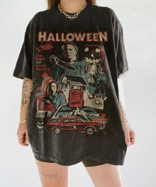 Michael Myers Comfort Colors Shirt, Halloween Shirt, Horror Movie Comfort Colors Shirt Hoodie, Sweatshirt