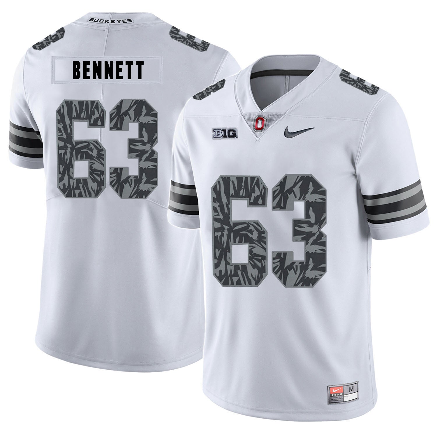Michael Bennett IV 63 Pattern White
