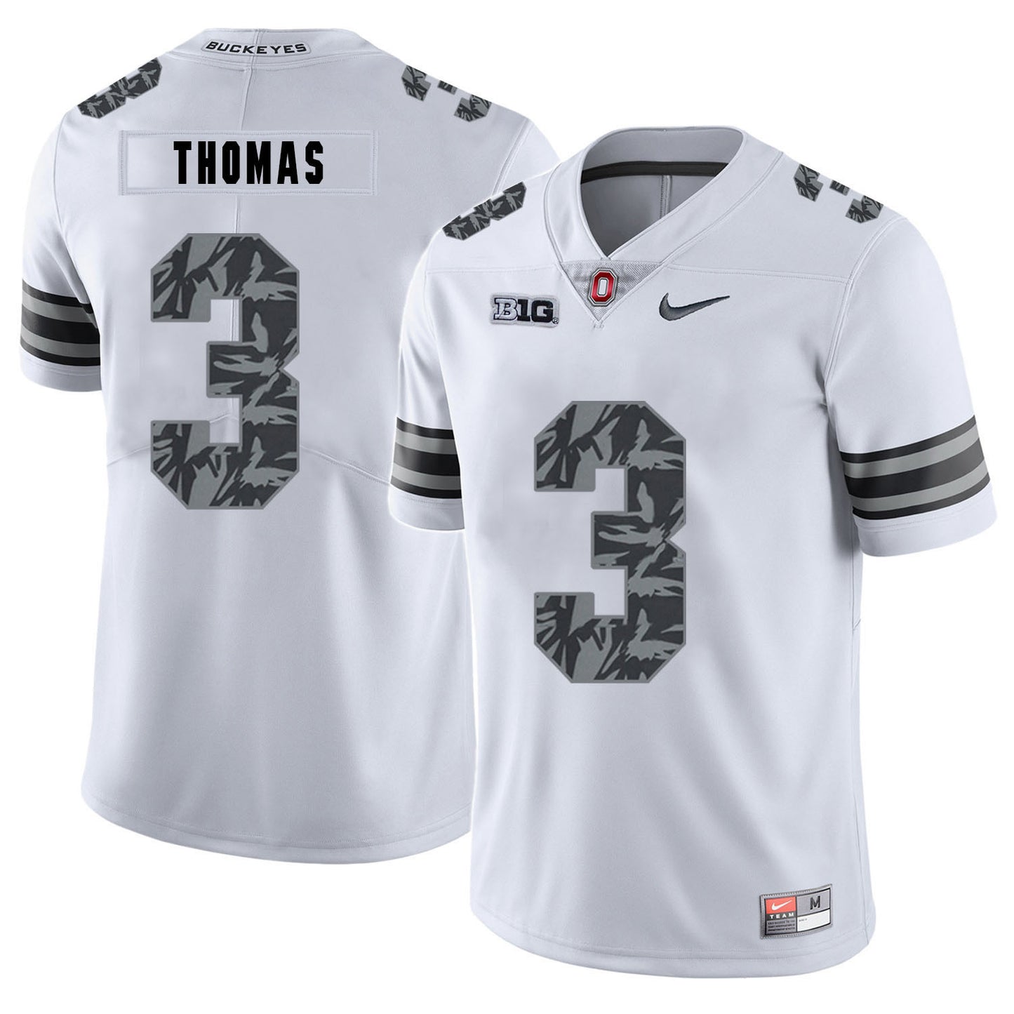 Michael Thomas 3 Pattern White