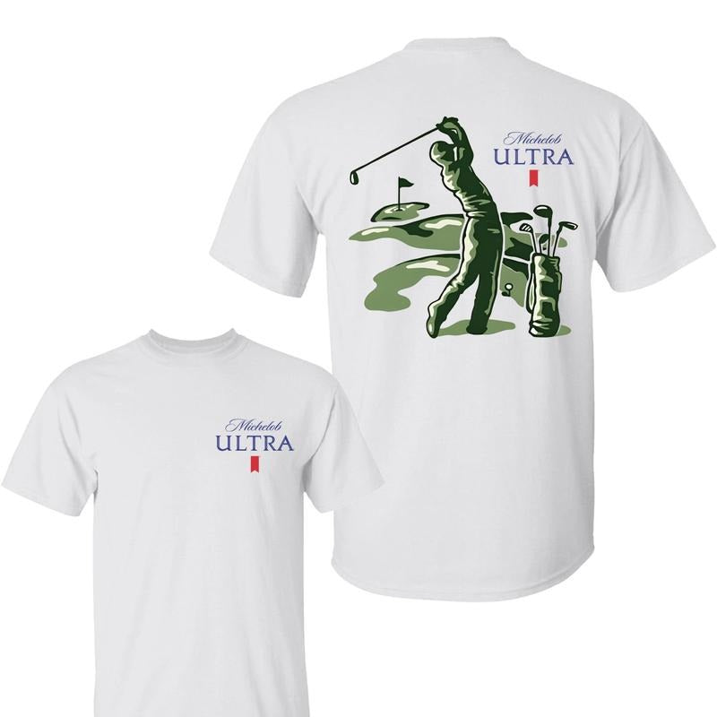 Michellob Golf 2 sided Shirt, Ultra Shirts, Gift For Men, For Women Hoodie, Sweatshirt | InkThreadWorks.com
