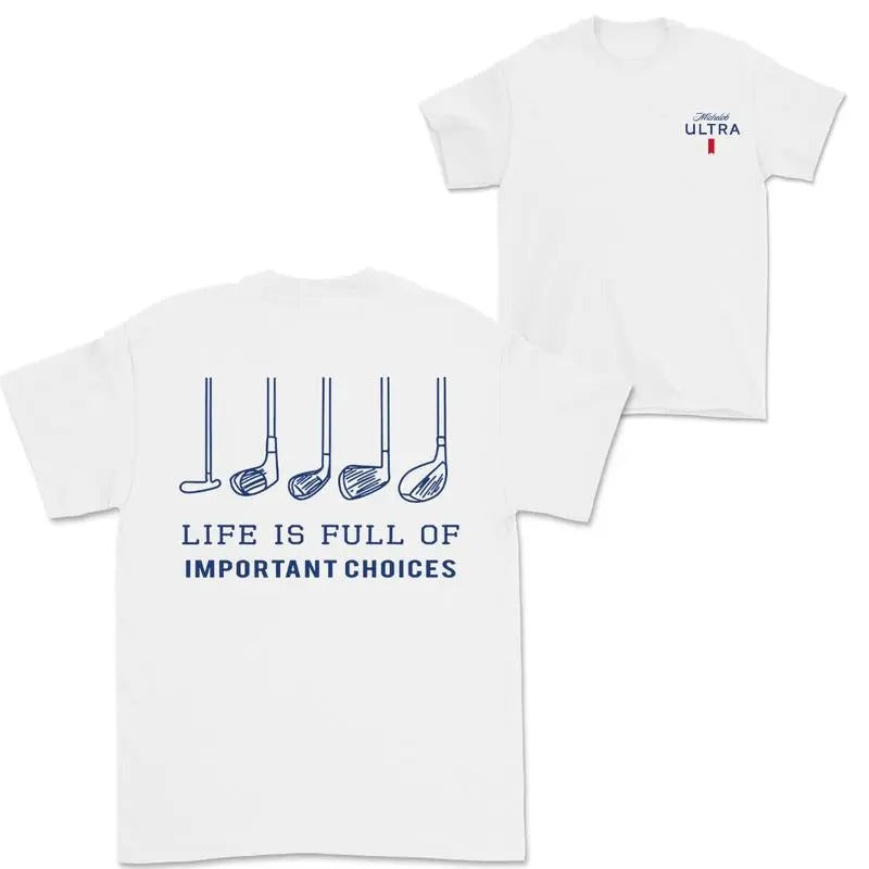 Michellob Ulltra Golfing Shirt, Ulltra Shirts, Graphic Tee For Men,  For Women
