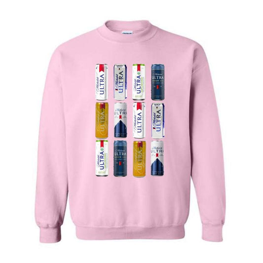 Michelob Ultra Beer Cans 2D Shirt, Beers Drinking, Michelob Ultra Hoodie Sweatshirt T-Shirt, Unisex Shirt, Trendy Shirt