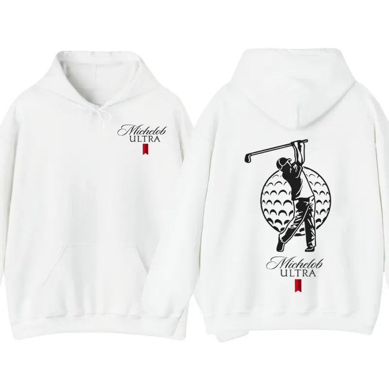 Michelob Ultra Golf  Hoodie , Menswear & Womenswear - Hoodie & Sweater, Michelob Hoodie T-Shirts, Sweatshirt