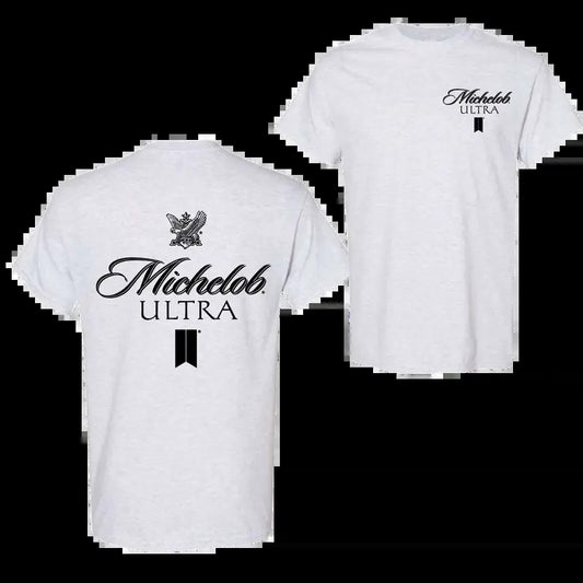 Michelob Ultra Logo T-shirt, 2 Sides T-Shirt, Unisex T-Shirt, Full Size, Full Color T-Shirt, For Men, For Women  Ref-  FF...