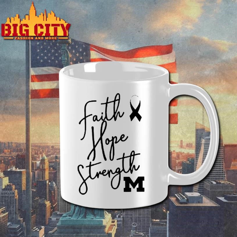 Michigan Faith Hope Strength Shirt