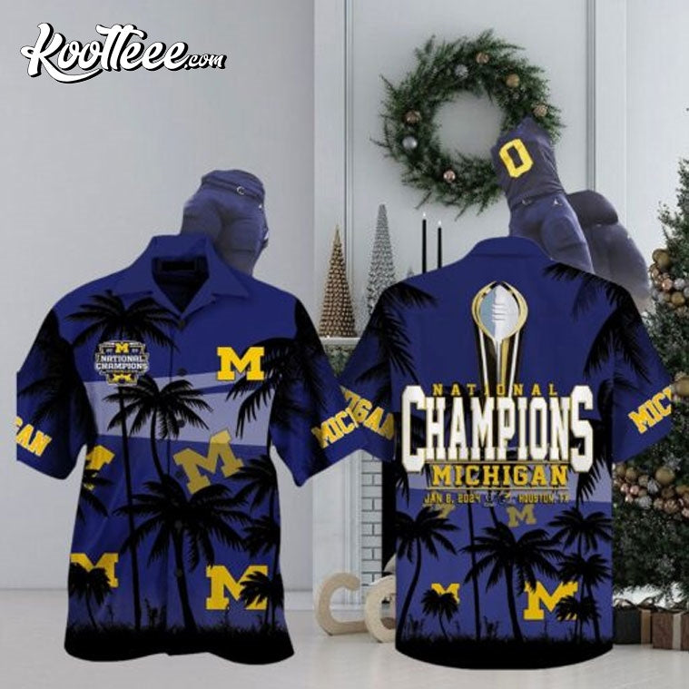 Michigan Wolverines National Champions Hawaiian Shirt