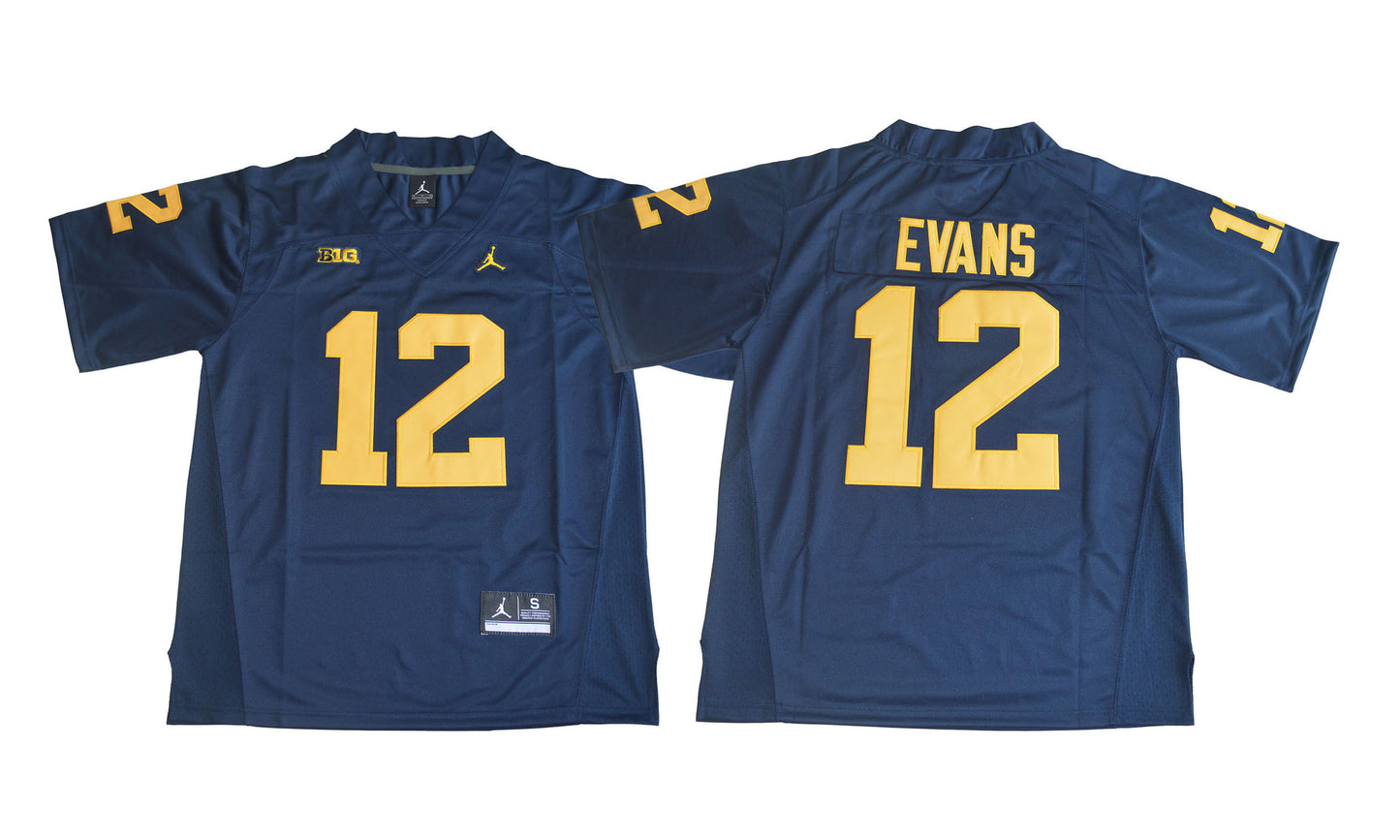 Michigan 12 Evens Navy