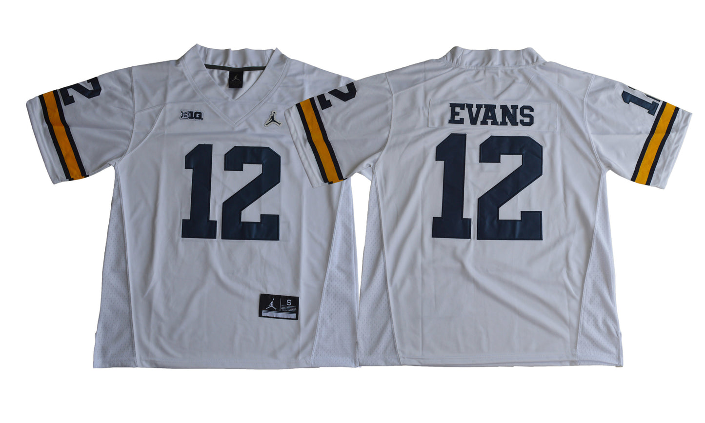 Michigan 12 Evens White