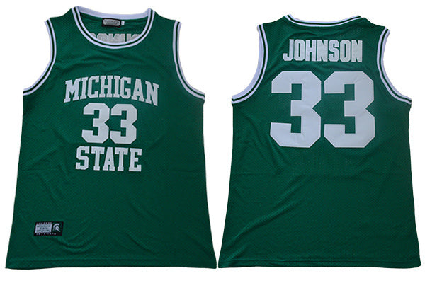 Michigan State 33 Retro Dark Green
