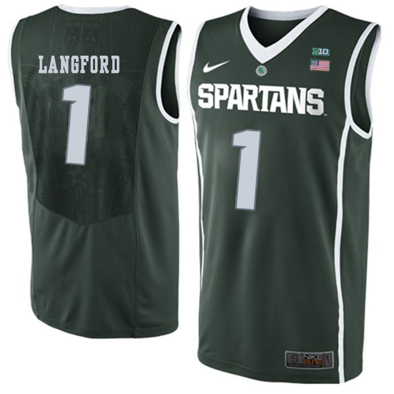 Michigan State LANGFORD 1 Dark Green