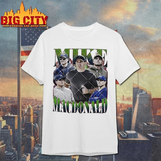 Mike Macdonald Coach Football Bootleg t-shirt