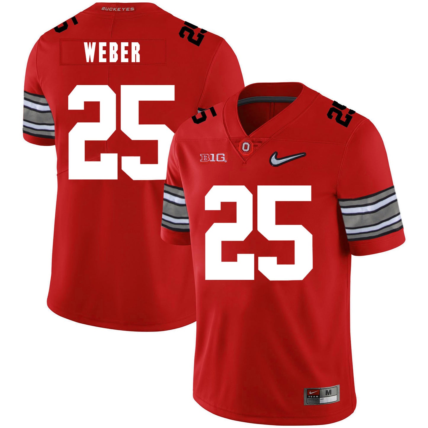 Mike Weber 25 Diamond Red