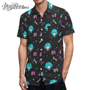 Miku Hatsune Hawaiian Shirt