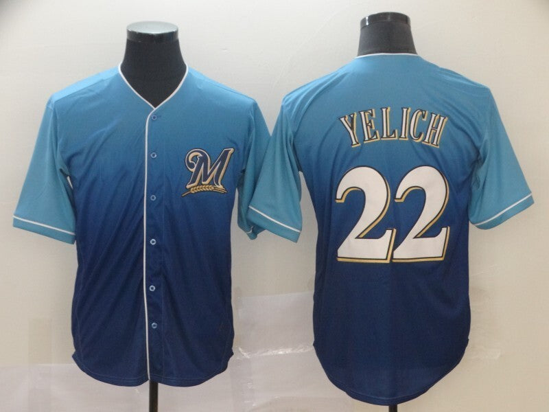 Milwaukee Brewers #22 Christian Yelich _conew1