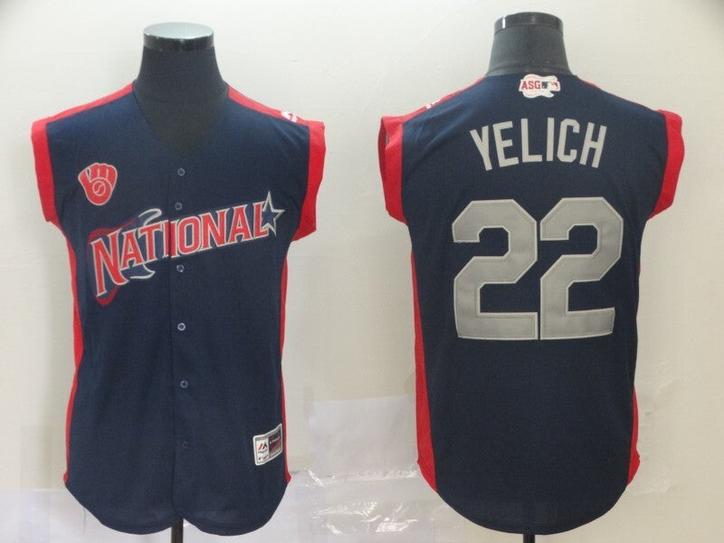 Milwaukee Brewers #22 Christian Yelich