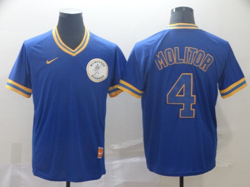 Milwaukee Brewers #4 Paul Molitor