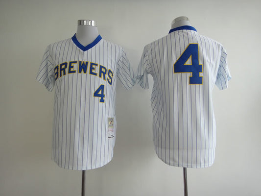 Milwaukee Brewers #4 Paul Molitor Style 4