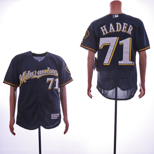 Milwaukee Brewers #71 Josh Hader Style 2