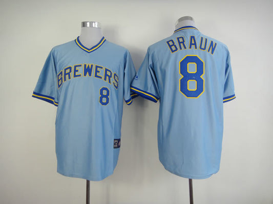 Milwaukee Brewers #8 Style 1