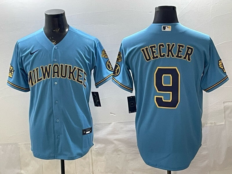 Milwaukee Brewers #9 Uecker Brewers Special Edition Adult