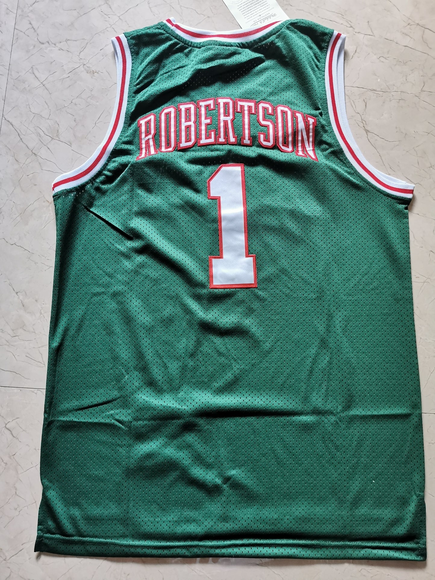 Milwaukee Bucks #1 Oscar Robertson Style 2