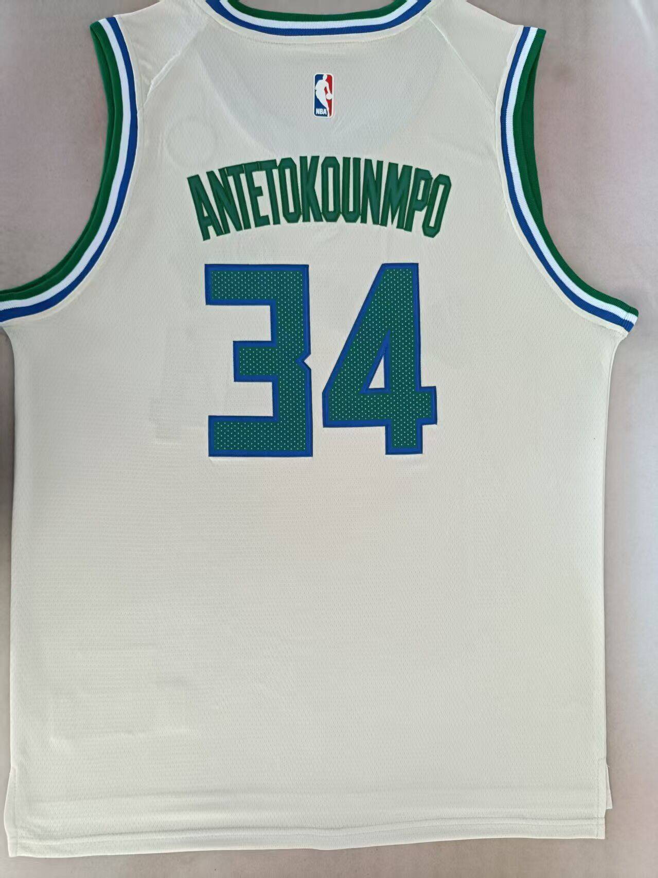 Milwaukee Bucks #34 Giannis Antetokounmpo Bucks 34 City Edition Style 1