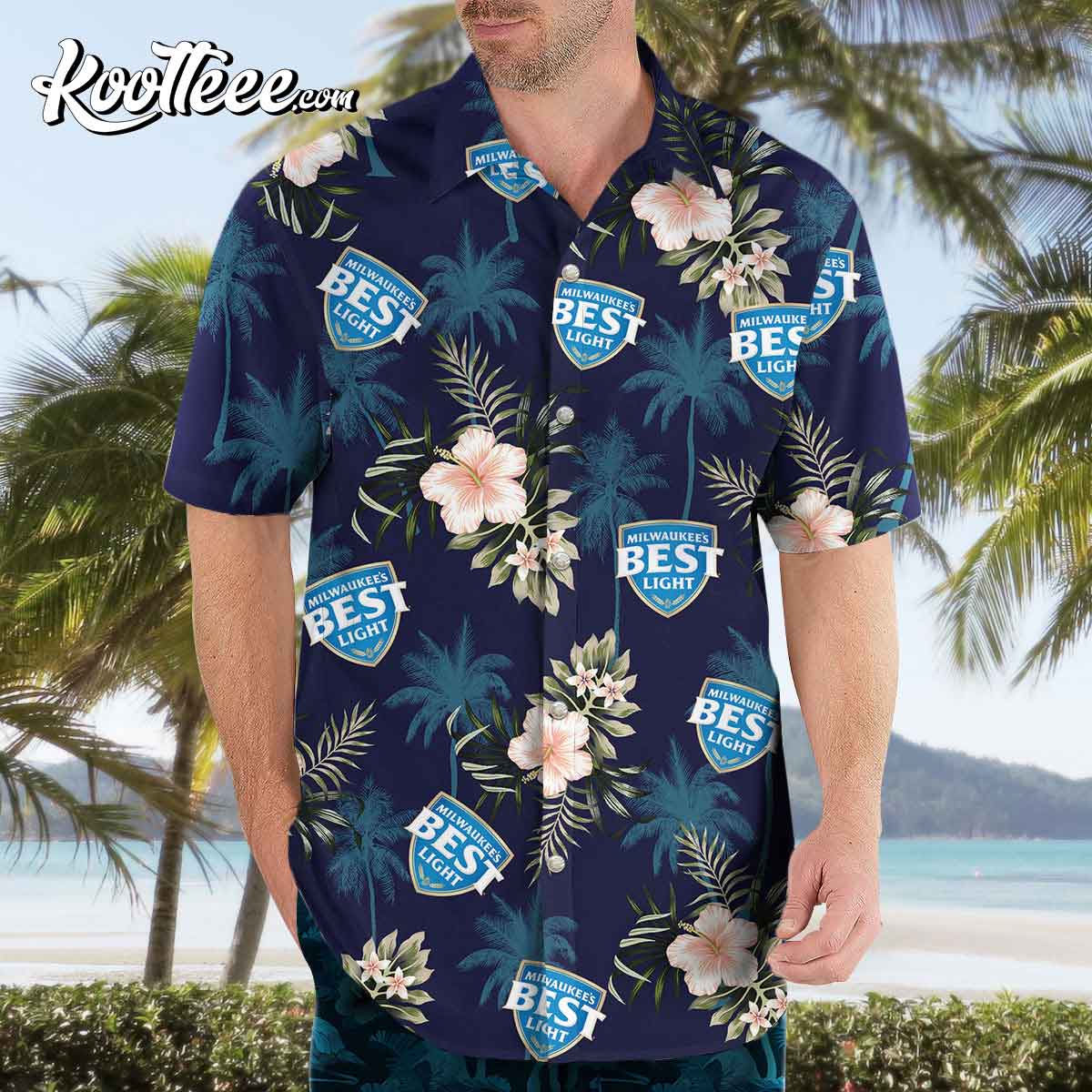 Milwaukee’s Best Light Beer Hawaiian Shirt And Shorts