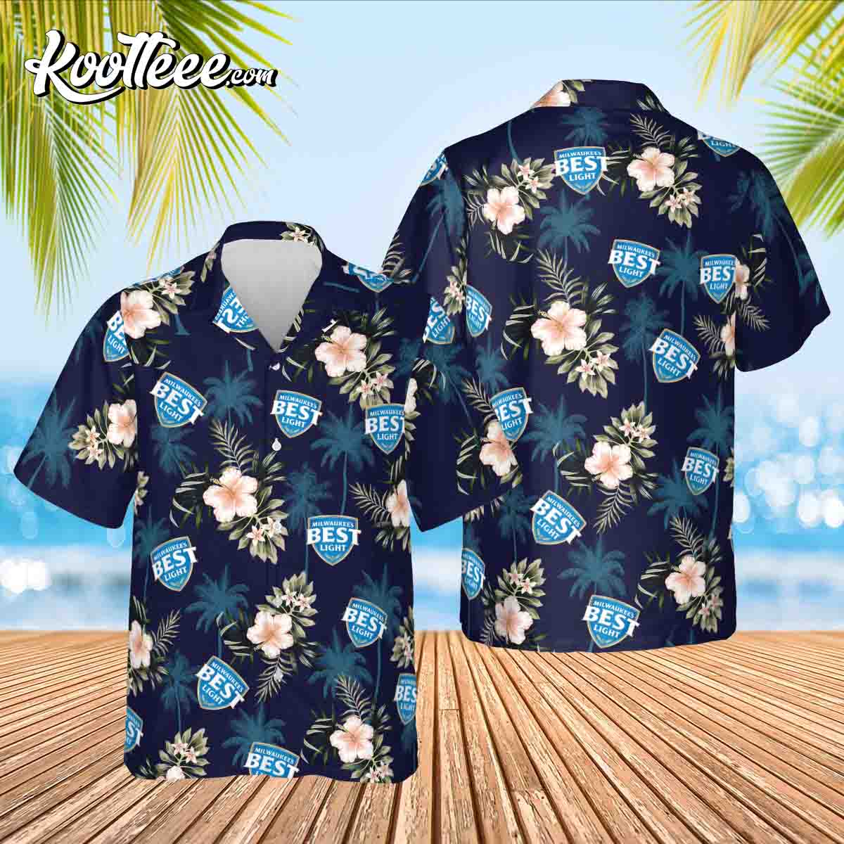 Milwaukee’s Best Light Beer Hawaiian Shirt And Shorts