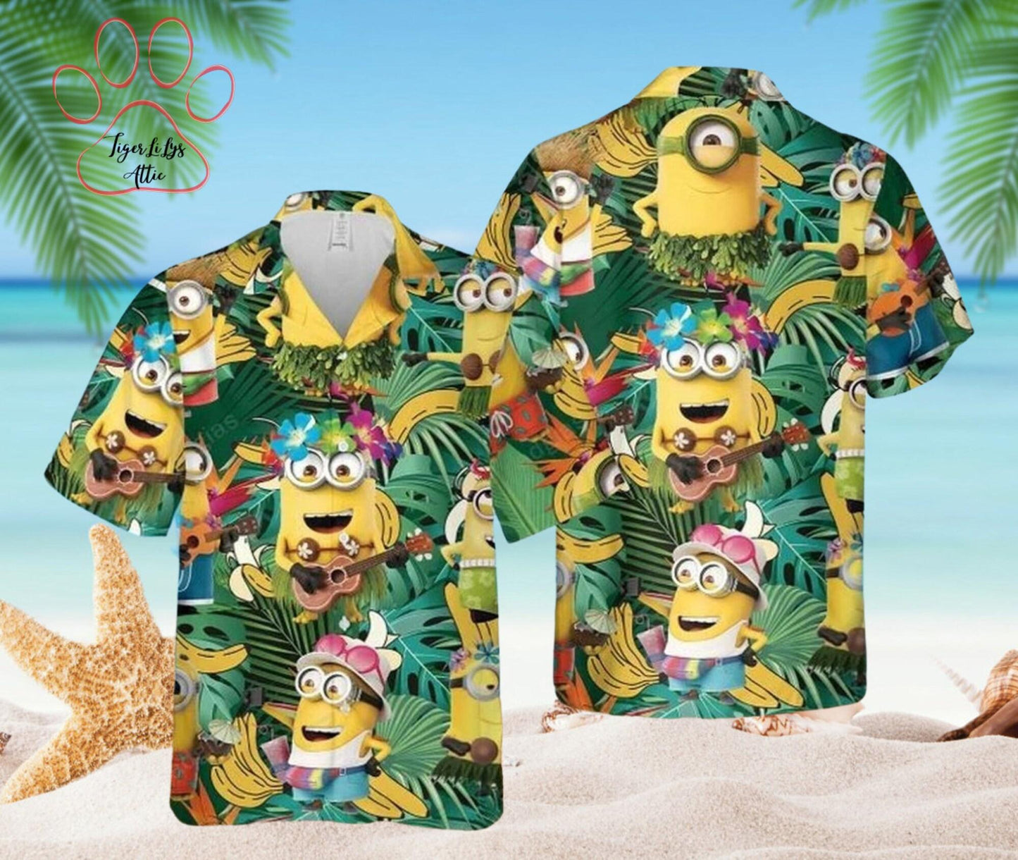 Minions hawaiian shirt gift for family and friend 2710514