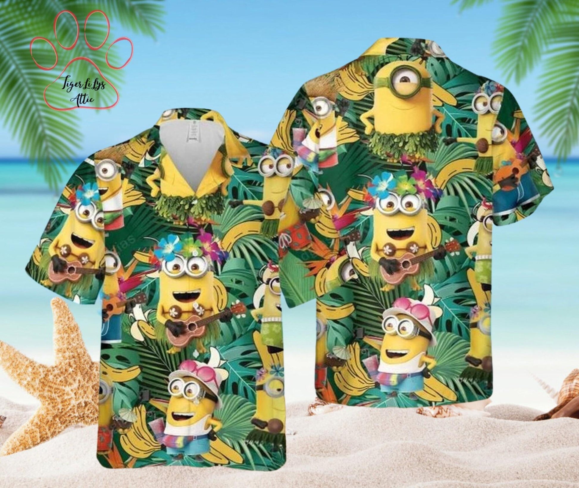 Minions hawaiian shirt gift for family and friend 2710514