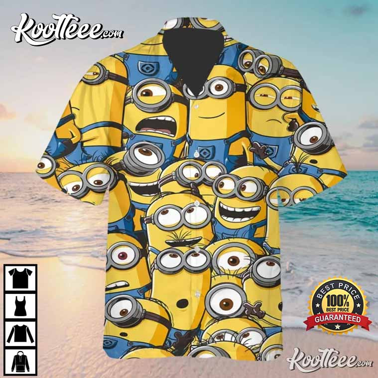Minions Tropical Women Hawaiian Shirt