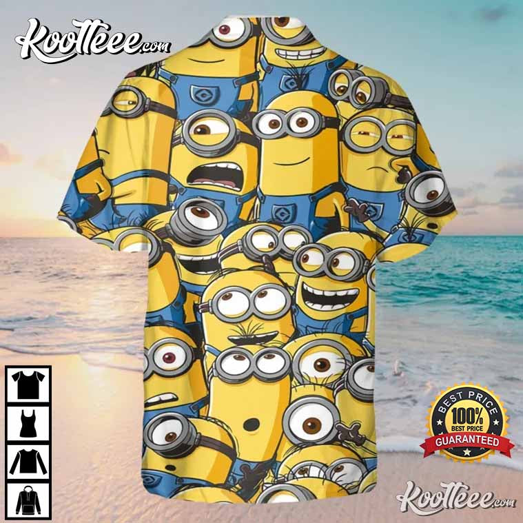 Minions Tropical Women Hawaiian Shirt
