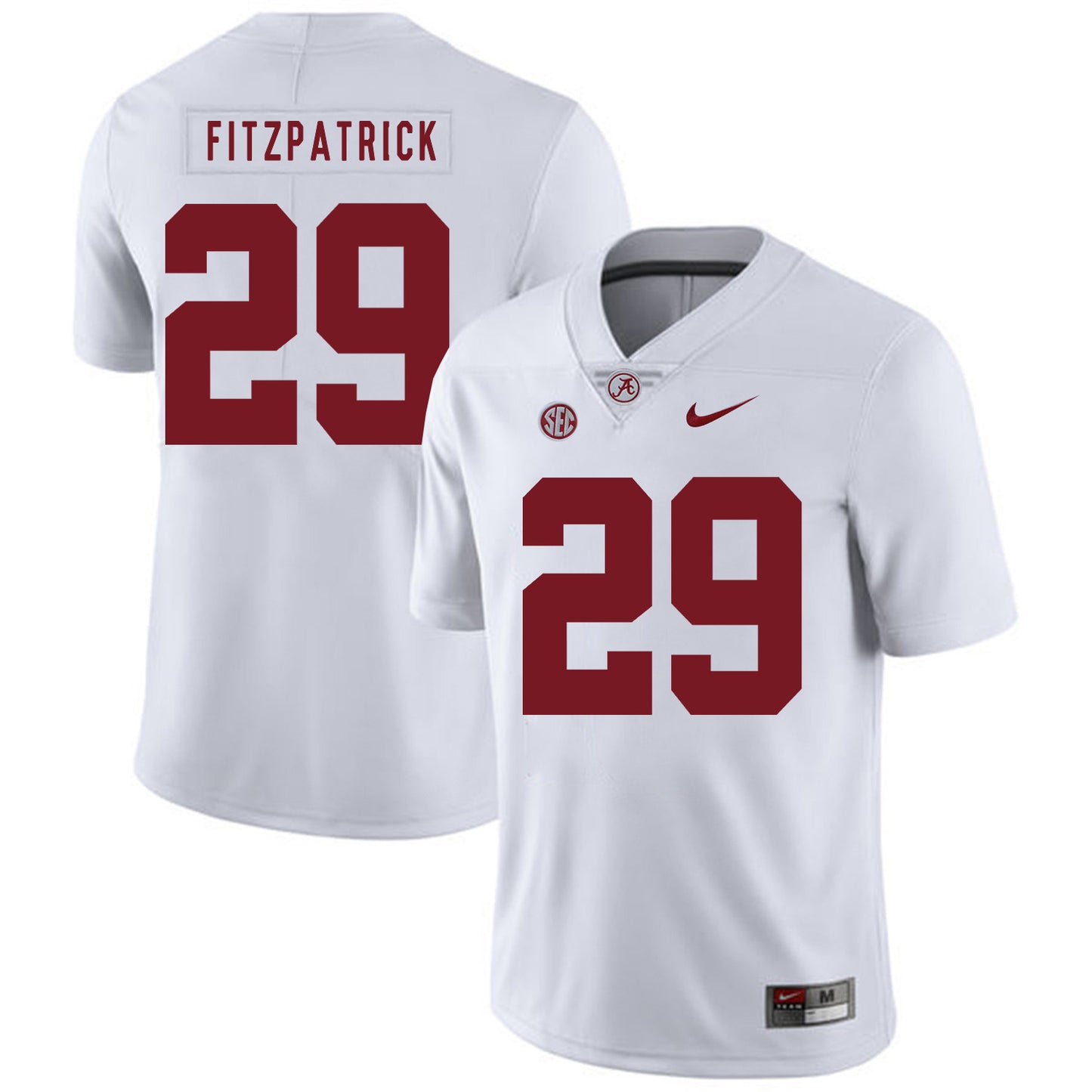 Minkah Fitzpatrick 29 White .2jpg