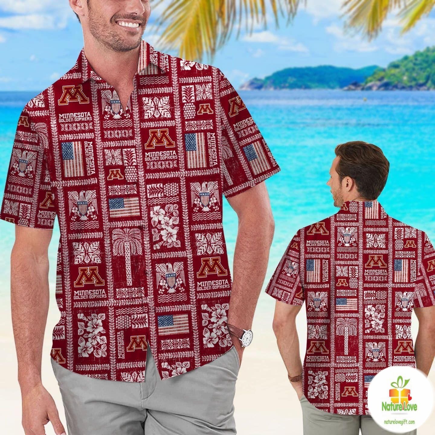 Minnesota Golden Gophers Hawaiian Shirt Summer Aloha Style