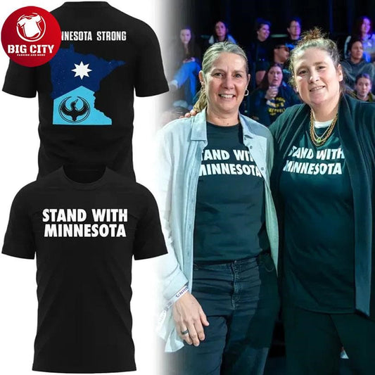 Minnesota Strong Stand With Minnesota Special Edition Two Sided Shirt