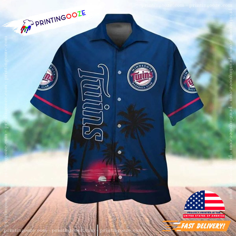 Minnesota Twins Baseball Club Hawaiian Shirt