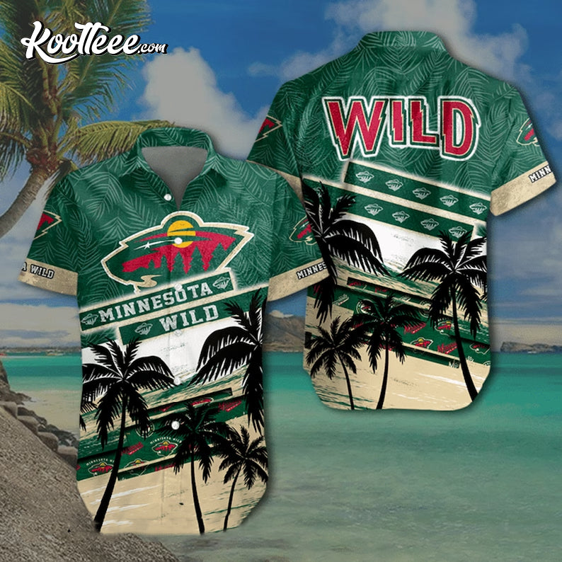 Minnesota Wild Father’s Day Hawaiian Shirt