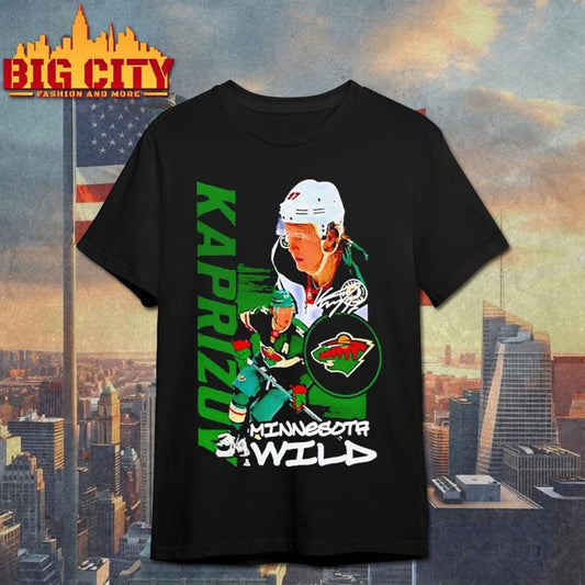 Minnesota Wild Kirill Kaprizov Playmaker signature Shirt