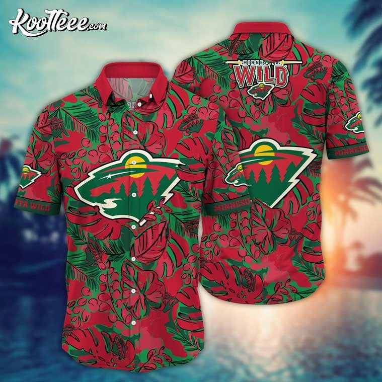 Minnesota Wild NHL Hawaiian Shirt