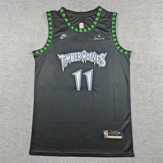 Minnesota Timberwolves #11 Naz Reid 26 Timberwolves Classic Black Style 2