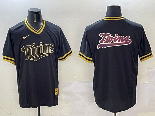 Minnesota Twins Twins Black Gold Adult Style 2
