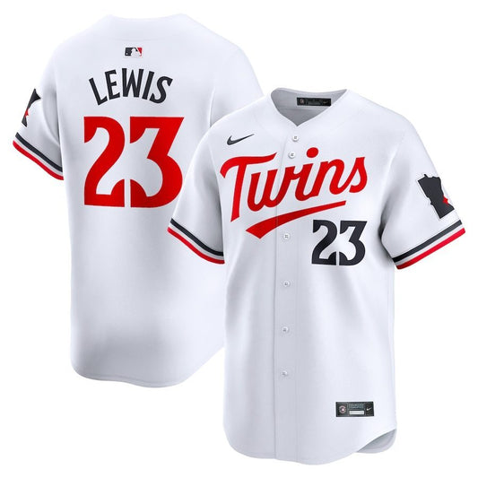 Minnesota Twins #23 Royce Lewis Home Limited Player Jersey - White